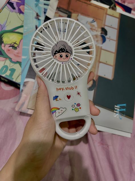 Mini fan ideas sticker Fans Aesthetic, Fan Ideas, Mini Fan, Electric Fan, Random Things, Bts, Fan, Concert, Quick Saves