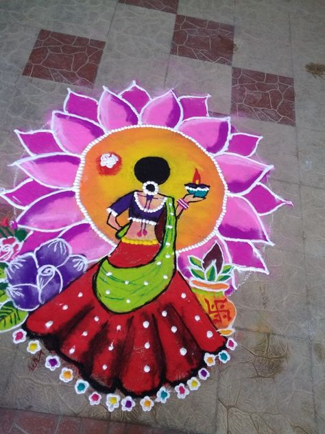 Dipawali Decoration, பொங்கல் கோலம், Rangoli Photos, Girls Room Diy, Poster Rangoli, Chinese Dragon Art, Pooja Decor, Very Easy Rangoli Designs, Rangoli Designs Photos