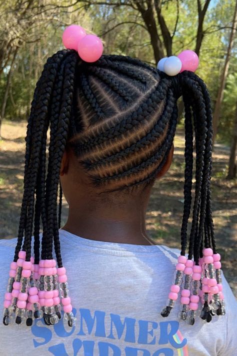 Kids Cornrows Braided Hairstyles Girls Kids Black, Natural Hair Styles With Braids Kids, Hair Styles For Girls Braids, Little Mixed Girl Hairstyles Easy Braids Cornrows, Cornrows For Little Black Girls Short Hair, Cornrows Braids Hairstyles 2024, Hairstyles For Little Black Girls Kids Easy Braids, Cornrows Ideas For Kids, Black Girls Hairstyles For Kids Braids Cornrows Natural Hair Styles