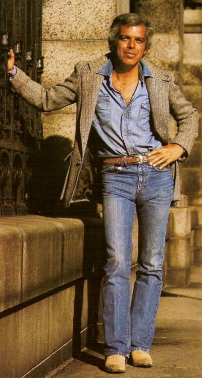 1970s Mens Fashion, Denim Outfit Men, 1970s Men, Mens Fashion Rugged, Ralph Lauren Style, Americana Fashion, Double Denim, Ralph Lauren Denim, Ralph Lauren Outfits