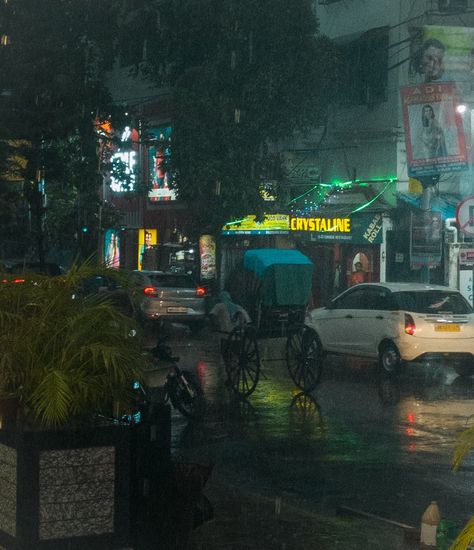 Rain In Kolkata, Kolkata Snap, Kolkata Aesthetic, Rain Shoot, Rainy Evening, Rainy Street, Rainy Day Aesthetic, Night Rain, Rainy Night