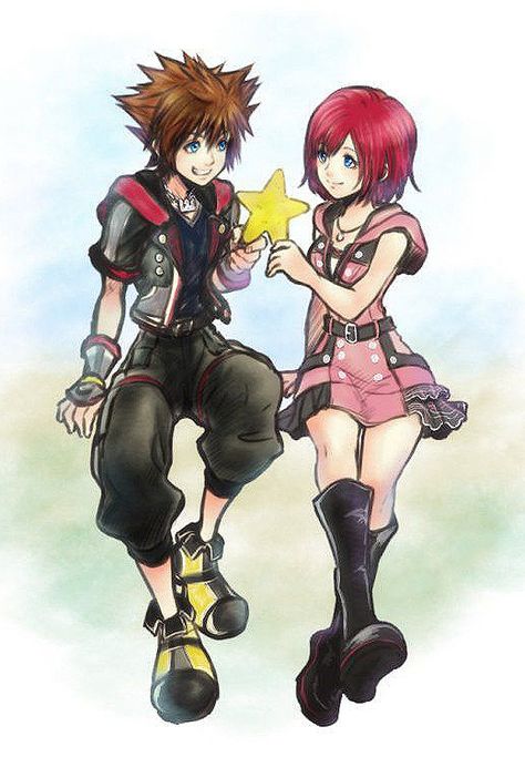 Soras Lair Sora X Kairi, Just Talk To Me, Paopu Fruit, Kairi Kingdom Hearts, Kingdom Hearts Funny, Sora And Kairi, Kingdom Hearts Wallpaper, Kingdom Hearts Games, Kh 3