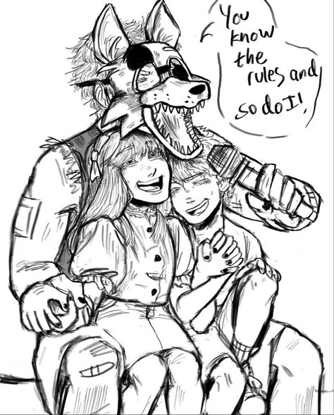 Afton Siblings, Fnaf Doodles, Fnaf Oc, Animatronic Fnaf, Fnaf Movie, On Hiatus, Fnaf Comics, Fnaf Memes, Fnaf Funny