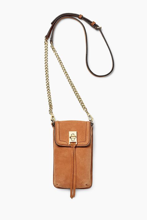 REBECCA MINKOFF Darren Phone Crossbody. #rebeccaminkoff # Concert Style, Travel Crossbody Bag, Rebecca Minkoff Crossbody Bag, Cell Phone Pouch, Casual Crossbody Bag, Brown Crossbody Bag, Womens Designer Handbags, Handbags Designer, Phone Pouch