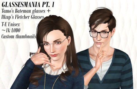 Deniisu's Simblr Sims 3 Cc, Ts3 Cc, Sims 3 Cc Finds, Sims 3 Mods, New Glasses, Cc Finds, Sims 4 Mods, Sims 3, Sims Cc