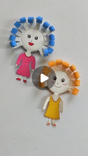 easy craft ideas on Instagram: "Wow craft ... 😍😍  #art #crafts #papercraft" Easy Handcraft Ideas, Arts N Crafts For Kids, Handcraft Ideas For Kids, Kids Paper Crafts Easy, Handcraft For Kids, Story Activities For Kids, Craft Videos For Kids, Children Crafts Ideas, Handcraft Ideas