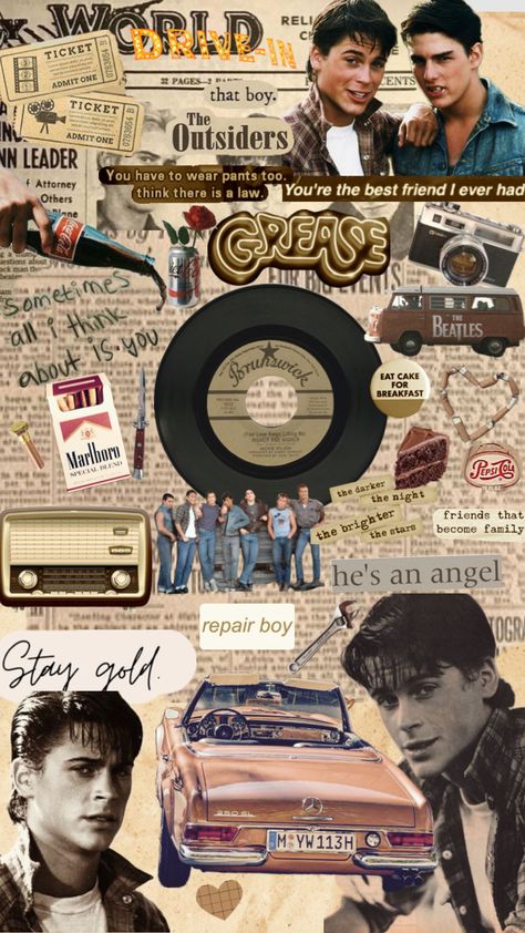 #sodapopcurtis #greasers #sodapop #theoutsiders1983 #theoutsiders #staygold Outsiders Wallpaper, The Outsiders Sodapop, Outsiders Movie, The Outsiders Greasers, The Outsiders 1983, E Ticket, Matt Dillon, Stay Gold, Admit One