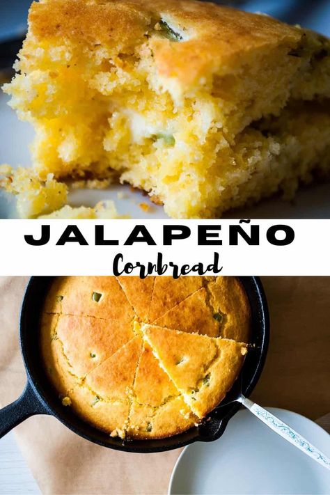 Cheddar Cornbread Recipe, Jalapeno Cornbread Recipe, Jalapeño Cornbread Recipe, Spicy Cornbread, Jalapeno Cheddar Cornbread, Fresh Butter, Cheddar Cornbread, Jalapeño Cornbread, Mexican Cornbread