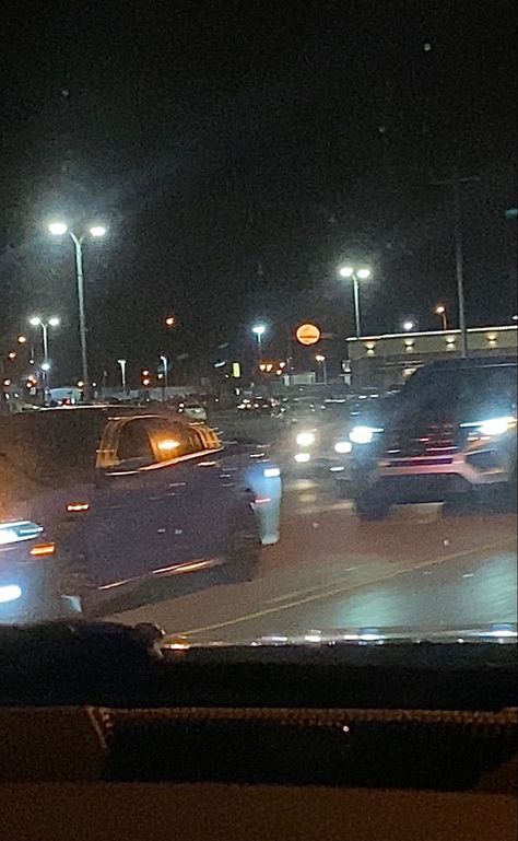 pretty moon that night but this pic of cars in the city lowkey aesthetic or whateva #city #moon #moonlight #citylights #nightout Lowkey Aesthetic, City Lights Aesthetic, Moon City, Pretty Moon, Life Movie, Moon Light, City Lights, Dream Life, The City