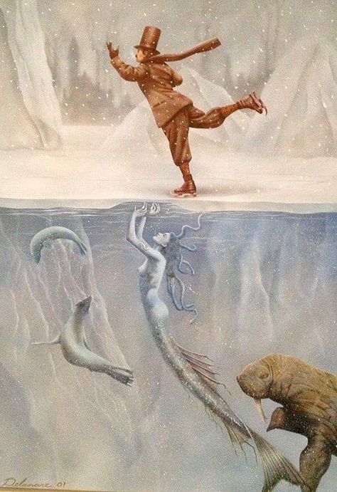 David Delamare, Picture Prompt, Water Spirits, Mermaid Island, Mermaid Images, Water Spirit, Mermaid Tale, Mermaid Dreams, Mermaids And Mermen