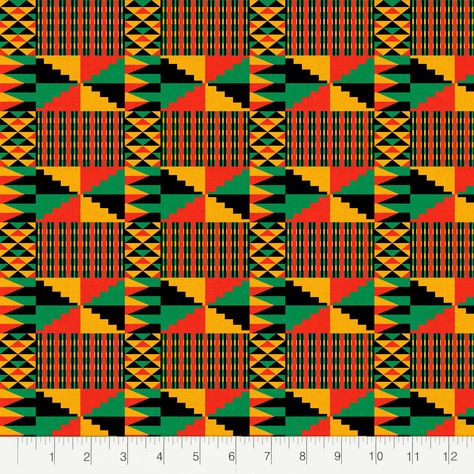 "Find the Kente Cotton Fabric Piece by Loops & Threads® at Michaels. This festive cotton fabric featuring a traditional Kente pattern will be a great go to for décor and sewing projects requiring a bold touch. Use to create eye-catching pillows, apparel accessories, bows, napkins and more. This festive cotton fabric featuring a traditional Kente pattern will be a great go to for décor and sewing projects requiring a bold touch. Use to create eye-catching pillows, apparel accessories, bows, napki Kente Pattern, African Textiles, African Print Fabric, Print Fabric, African Print, Apparel Accessories, Sewing Projects, Napkins, Printing On Fabric