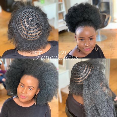 Crochet Afro, Afro Crochet, Crochet Hair Styles Freetress, Diy Hair Wig, Igbo Bride, Transitioning Hairstyles, African Hair Braiding Styles, Afro Style, Quick Braided Hairstyles