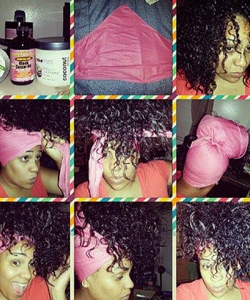 3 Ways Smart Transitioners Sleep- Nighttime Hair Protection | Curly Nikki | Natural Hair Styles and Natural Hair Care Curly Nikki, Hair Protection, Long Hair Tips, Curl Hair, Hair Bonnet, Curl Styles, Super Hair, Twist Out, Long Natural Hair