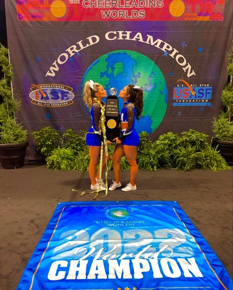 Cheer Worlds 2023, Cheer World Champion, World Champion Cheer, Cheer Asthetic, California Allstars, 2023 Manifestation, Recreate Photos, Cheer Season, Allstar Cheerleading