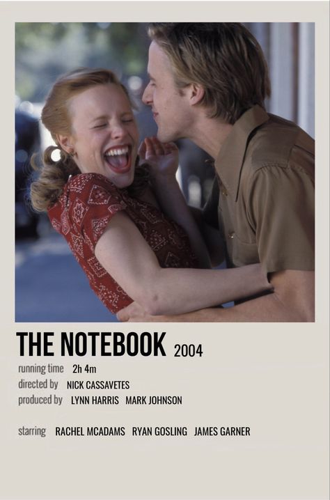 minimal polaroid movie poster for the notebook Celebrity Yearbook Photos, Romcom Movies, Celebrity Yearbook, Movies To Watch Teenagers, Most Paused Movie Scenes, Iconic Movie Posters, Movie Card, Girly Movies, Film Posters Minimalist