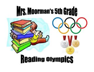 The Reading Olympics --- The Basics. I love this idea! 5th Grade Activities, Read A Thon, Reading Incentives, Vista Print, Reading Projects, Summer Reading Program, 5th Grade Reading, 4th Grade Reading, Reading Program