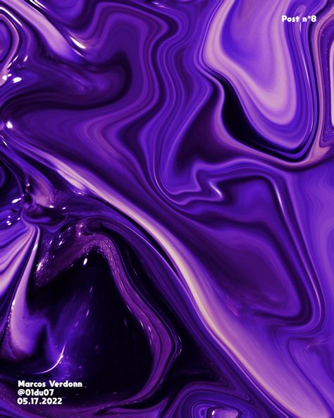 PURPLE – GRAPHIC DESIGN. LIQUID EFFECT PHOTOSHOP Purple Chrome Aesthetic, Euphoria Graphic Design, Purple Poster Design, Liquid Graphic Design, Purple Graphic Design, Futuristic Purple, Bday Poster, Euphoria Design, Purple Moodboard