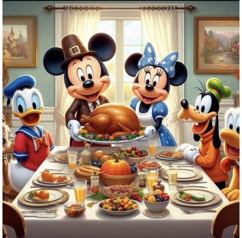 Happy Thanksgiving Wallpaper, Happy Thanksgiving Pictures, Disney Thanksgiving, Disney Project Life, Thanksgiving Cartoon, Happy Thanksgiving Images, Disney Best Friends, Disney Christmas Decorations, Thanks God