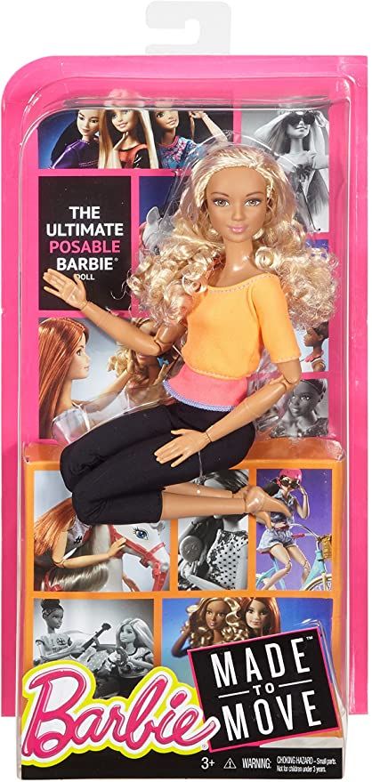 Barbie Made To Move Dolls, Made To Move Barbie, Y2k Girl, Barbie Sets, Diy Barbie Clothes, Barbie Fashionista Dolls, Amazon Canada, Barbie Doll House, Doll Clothes Barbie