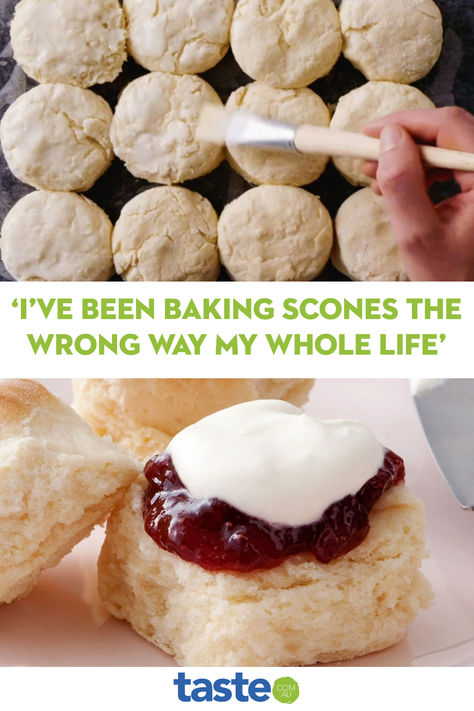 These simple tips from our Taste Test Kitchen experts have improved my scones (and life) for good. The first tip is a total game-changer. Scones Pumpkin, Lemonade Scone Recipe, Lemonade Scones, Best Scone Recipe, Baking Scones, Air Fryer Recipes Snacks, Cooking Decorating, Scones Recipe Easy, Homemade Scones