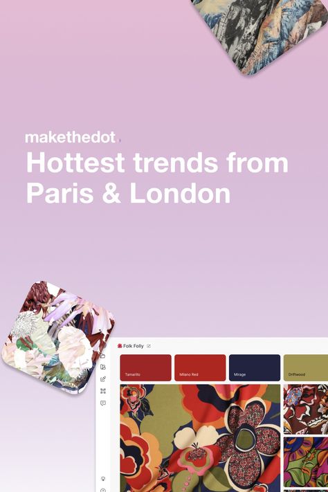 Fabrics and patterns - the pattern design trends from the summer shows of 2022
The 1st part in our series highlighting the pattern design trends, fabrics, and prints from 🇫🇷 Paris and 🇬🇧 London in the summer of 2022 ☀️ Dive in. Surface Pattern Design Trends 2022, London In The Summer, Design Trends 2022, Paris And London, Huge Design, Mood Board Fashion, Vector Pattern, Textile Prints, Surface Pattern Design