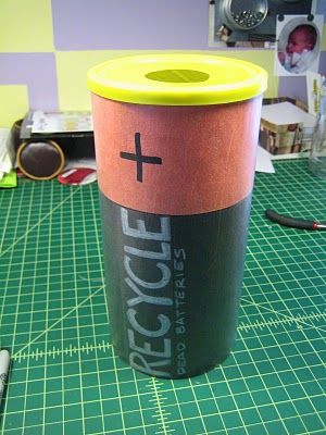 Reuse an old container, turn it into a dead battery storage container! When it's full take it to an e-waste recycling center. #WeLoveEarth #novistars Battery Organization, Pringles Can, Waste Recycling, Battery Repair, Battery Recycling, Recycle Cans, Upcycle Repurpose, Recycling Center, Recycling Containers