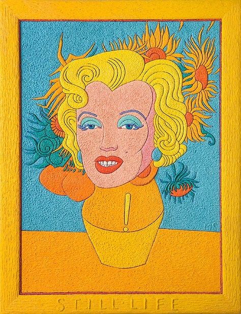 An artwork by Martin Sharp. Martin Sharp, Australian Icons, Color Inspo, Pop Artist, Australian Artists, Art Posters, Linocut Prints, Linocut, Great Artists