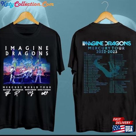 Imagine Dragons World Tour 2023 T-Shirt Shirt Music Merch Unisex Check more at https://katycollection.com/product/imagine-dragons-world-tour-2023-t-shirt-shirt-music-merch-unisex/ Imagine Dragons Tshirt, Imagine Dragons Merch, Music Merch, Imagine Dragons, World Tour, Sweatshirts, Music, T Shirt