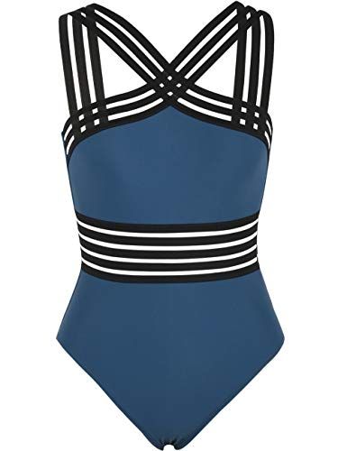 10 Bestselling Amazon Swimsuits Under $30 That Are Super Flattering Swimwear Outfits, Swimsuit Bikinis, Swimsuit Cute, Halter Bathing Suit, Monday Swimwear, High Neck One Piece, Flattering Swimsuits, High Waisted Bathing Suits, Bandeau Swimsuit