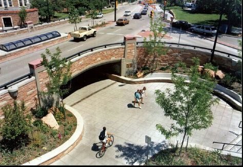 Pedestrian Underpass Design, Elevated Walkway, Walkway Design, Rapid Transit, Saint Peter, Road Design, Urban Planning, Urban Landscape, Walkway