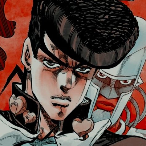 Josuke Pfp, Higashikata Josuke, Josuke Higashikata, Jojo's Adventure, Jojo Parts, Jojo's Bizarre Adventure Anime, Jotaro Kujo, Anime One, Iconic Photos