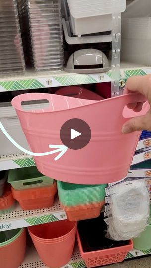 Dollar Tree Party Food Display, Diy Silverware Holder For Party, Diy Ice Bucket Ideas, Diy Ice Bucket, Entertaining Hacks, Dollar Store Bins, Silver Spray Paint, Hand Washing Station, Silverware Holder