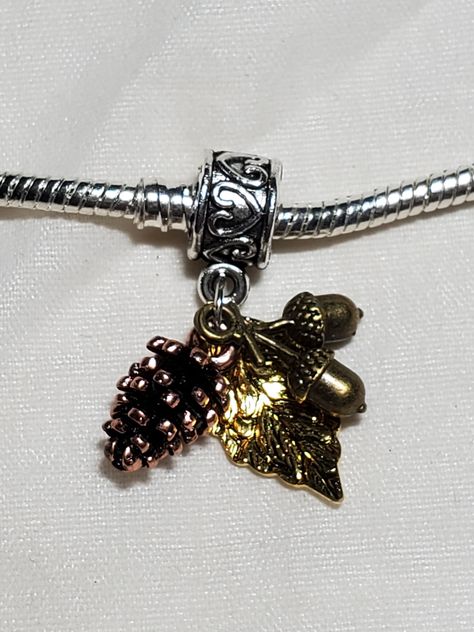 Fall Foilage, Athens Ohio, Snake Chain Bracelets, Silver Plated Jewelry, Leaf Charms, Dangle Charms, Jewelry Cleaner, Pandora Bracelet, Fall Foliage