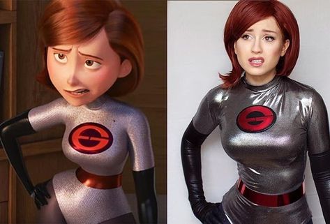 Elastigirl cosplay by @jokerlolibel #incredibles2 #elastigirlcosplay #cosplaygirl #elastigirl #cosplay #incredibles #pixar #disneycosplay #HelenParr #cosplaygirl #geekgirl  #cosplayer #cosplaycostume Winx Cosplay, Diy Kostüm, Jessica Nigri, Epic Cosplay, Disney Cosplay, Cosplay Characters, 웃긴 사진, Amazing Cosplay, Cute Cosplay