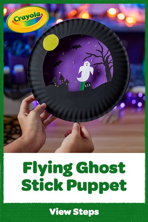 Paper Plate Crafts For Halloween, Halloween Craft Construction Paper, Halloween Activities Crafts, Halloween Crafts For Grade 1, Family Halloween Art Projects, Halloween Crafts For Kinder, Halloween Crafts For Grades 3-5, Family Halloween Craft Ideas, Halloween Story And Craft