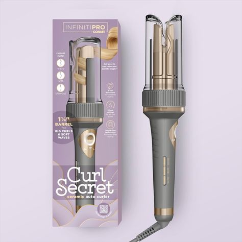 Barrel curling iron