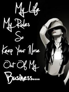 Get Out My Business Quotes by @quotesgram Love Whatsapp Dp, Attitude Images, Angry Quote, Attitude Dp, Love Being Single, Good Night Pics, Status Attitude, Profile Picture Images, Best Whatsapp Dp