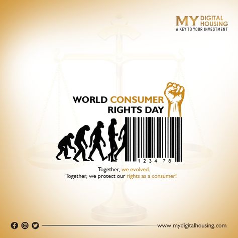 Happy World Consumer Rights Day! Today, let's celebrate the power of informed consumers and the impact we can have on shaping a better, more sustainable world. #mdh #mydigital housing #WorldConsumerRightsDay #ConsumerRights World Consumer Rights Day, Consumer Awareness, Make A Poster, Consumer Rights, Awareness Poster, Social Media Advertising Design, Cool Paper Crafts, Mental Math, Creative Ads