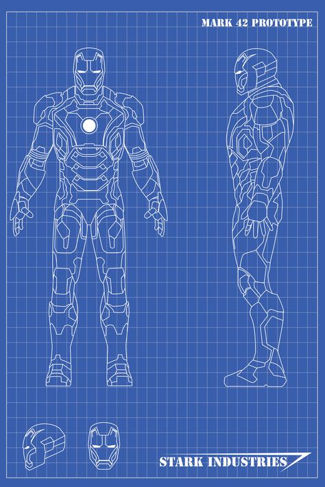 Iron Man Blueprints Mk42 by nickgonzales7.deviantart.com on @deviantART Iron Man Suit Design Blueprint, Iron Man Blueprints, Iron Man Stark, Iron Man Drawing, Film Marvel, Blueprint Drawing, Iron Man Wallpaper, Iron Man Avengers, Iron Man Art