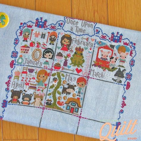 Stitchy Quilt Stuff: "Once Upon A Time" Cross Stitch Sew Along Cross Stitch Fairy, Classic Quilts, Knit Purl, Purl Stitch, Modern Quilting, Cross Stitch Ideas, Quilting Techniques, Stitch Ideas, Modern Quilts