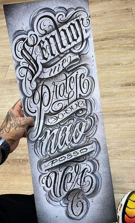 Shen Long Tattoo, Lettering Styles Alphabet, Money Tattoo, Chicano Style Tattoo, Chicano Art Tattoos, Scary Tattoos, Tattoo Lettering Fonts, Tattoo Design Book, Japan Tattoo