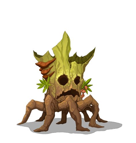 ArtStation - Small dendroid, Alekzander Zagorulko Tree Monster, Plant Monster, Forest Creatures, Monster Concept Art, Biome, D&d Dungeons And Dragons, Fantasy Monster, Fantasy Creatures Art, Mythical Creatures Art