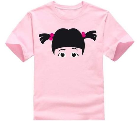 Monsters Inc Shirt, Silhouette Disney, Monsters Inc Boo, Monster Inc Birthday, Disney Dress Up, Monster Inc, Disney Vacation Shirts, Womens Disney Shirts, Monster Birthday