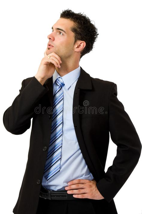 Thinking businessman. Portrait of a thinking businessman #Sponsored , #Sponsored, #AD, #Thinking, #Portrait, #thinking, #businessman Thinking Portrait, Technology Logo, Business Man, Men's Blazer, Stock Photography, Photo Image, Stock Photos, Technology, Blazer