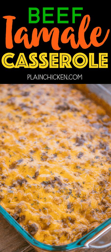 Beef Tamale Casserole, Beef Enchilada Sauce, Griddle Meals, Hamburger Meat Recipes Easy, Cornbread Crust, Student Food, Tamale Casserole, Beef Tamales, Easy Mexican Casserole