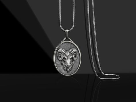 These 925K Sterling Silver Ram Head Aries Necklace has special handmade engraving details which photos are taken with original products. It's very elegant and classy for everyday use and gives stylish look to your outfits. Also, can be preferred as a gift for friends and family for an eternal memorial. Dream collection has many meanings behind its background; we prepare this gift selection for your loved ones to wear as a memorial. You can find your family crest and remembrance for every occasio Small Graduation Gift, Leo Necklace, Spiritual Necklace, Elephant Pendant Necklace, Unique Pendant Necklace, Animal Necklace, Snake Pendant, Dog Pendant, Healing Necklace