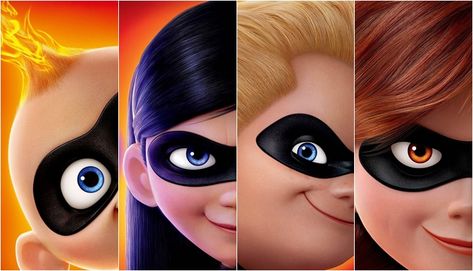 A Disney divulgou novos cartazes individuais de'Os Incríveis 2' voltados para o mercado internacional. Confira a galeria: De acordo com novas previsões, a sequência da Pixar, 'Os Incrív Disney Incredibles, Violet Parr, Superhero Family, Disney Board, Incredibles 2, Disney Pixar Movies, Disney Crossovers, Adventure Time Finn, Nick Fury