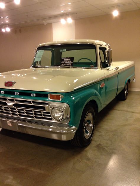 1966 Ford F100 Vintage Trucks Ford, F100 Truck, Ford Ranger Truck, Built Ford Tough, Old Ford Trucks, Classic Ford Trucks, Old Truck, Old Pickup, Old Pickup Trucks