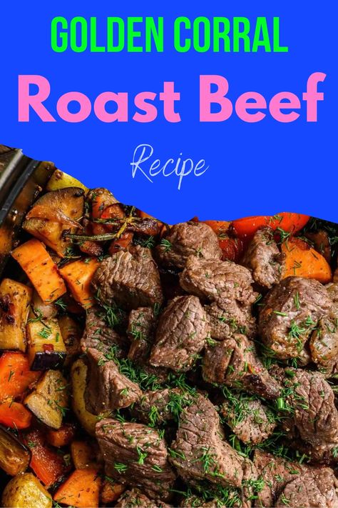 Roast beef with a drizzle of gravy Buttery Noodles, Roast Beef Recipe, Golden Corral, Roasted Pork Tenderloins, Roast Beef Recipes, Cooking For A Crowd, Noodle Soup Recipes, Beef Recipe, Tender Beef