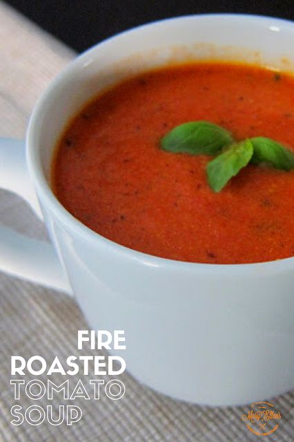 Hearty Fire Roasted Tomato Soup 12 Tomatoes, Hearty Fire Roasted Tomato Soup, Fire Roasted Tomatoes Recipe, Fire Roasted Tomato Soup, Stews Recipes, Roasted Tomato Basil Soup, French Soup, Pork Soup, Roasted Tomato Soup